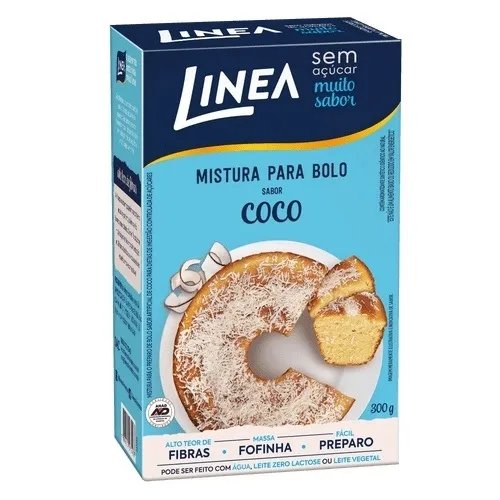 MISTURA PARA BOLO LINEA COCO 300G