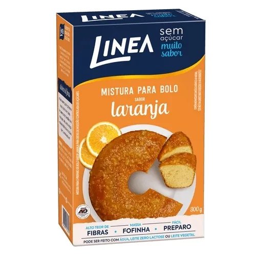 MISTURA PARA BOLO LINEA LARANJA 300G