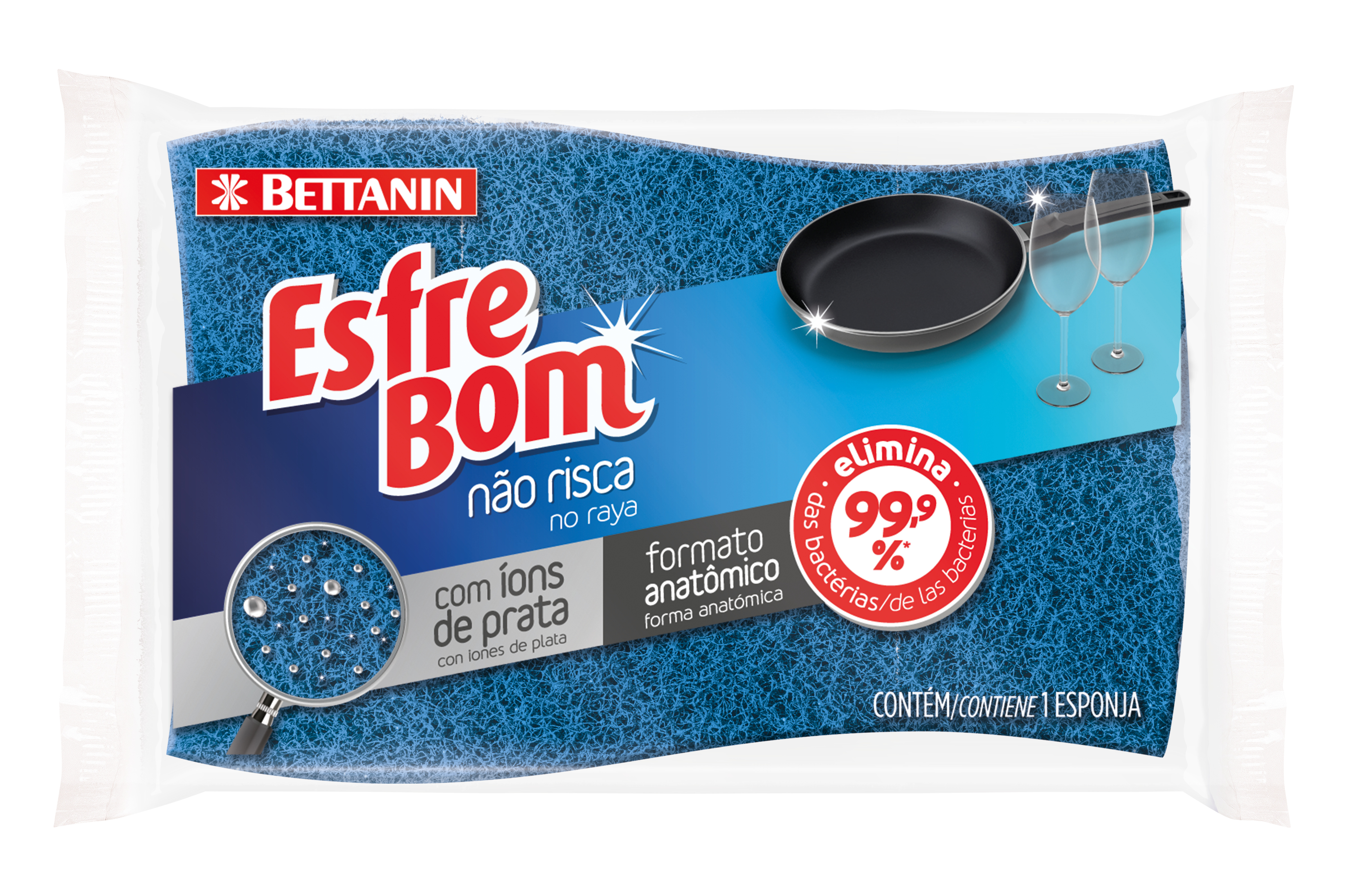 ESPONJA ESFREBOM NÃO RISCA