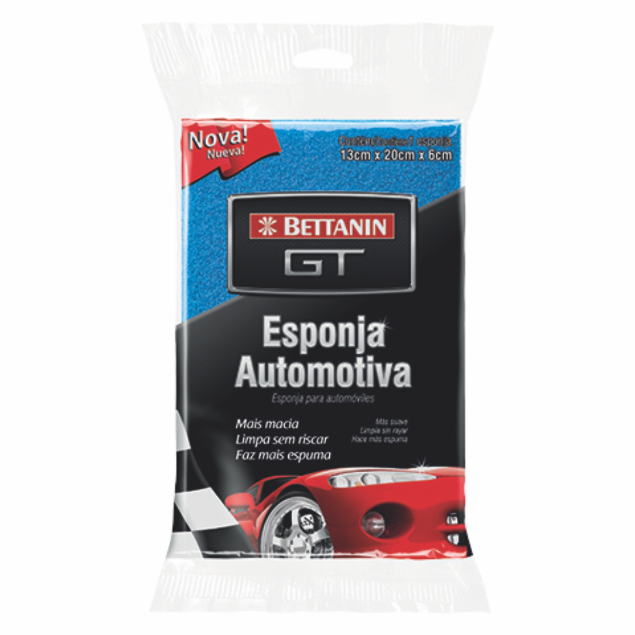 ESPONJA AUTOMOTIVA BETTANIN GT MÉDIA