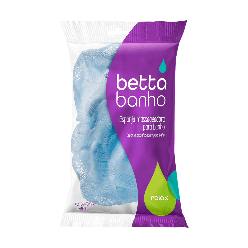 ESPONJA PARA BANHO SLOW RELAXANTE