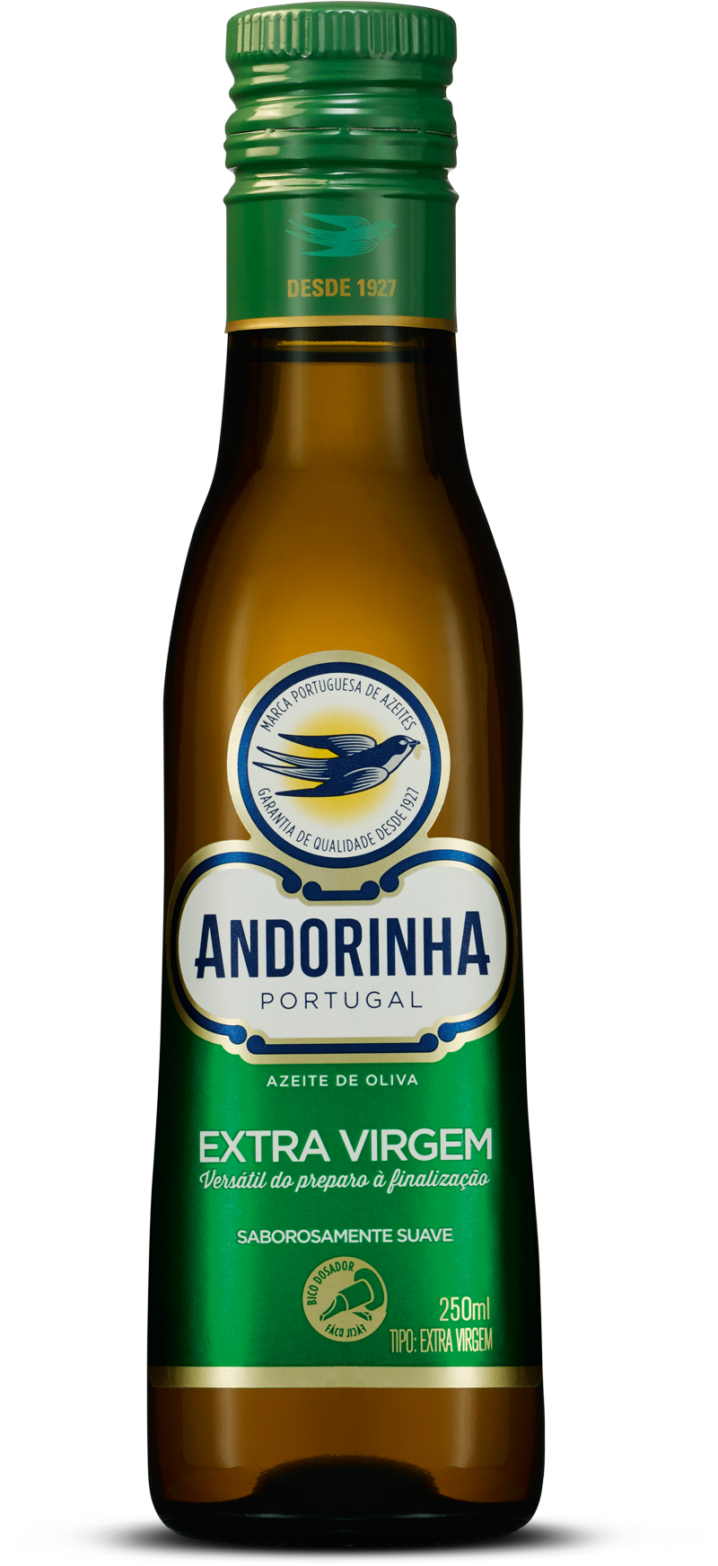 AZEITE EXTRA VIRGEM ANDORINHA VIDRO 250ML