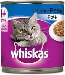 WHISKAS LATA ADULTO PEIXE PATÊ 290G