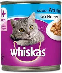WHISKAS LATA ADULTO ATUM AO MOLHO 290G