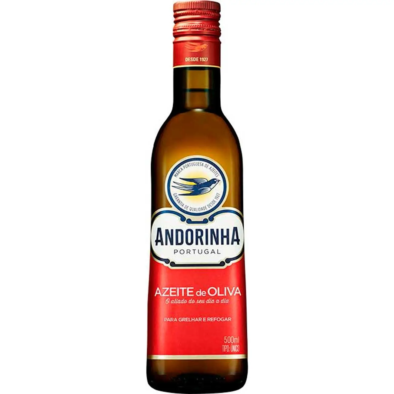 AZEITE TIPÓ ÚNICO ANDORINHA VIDRO 500ML