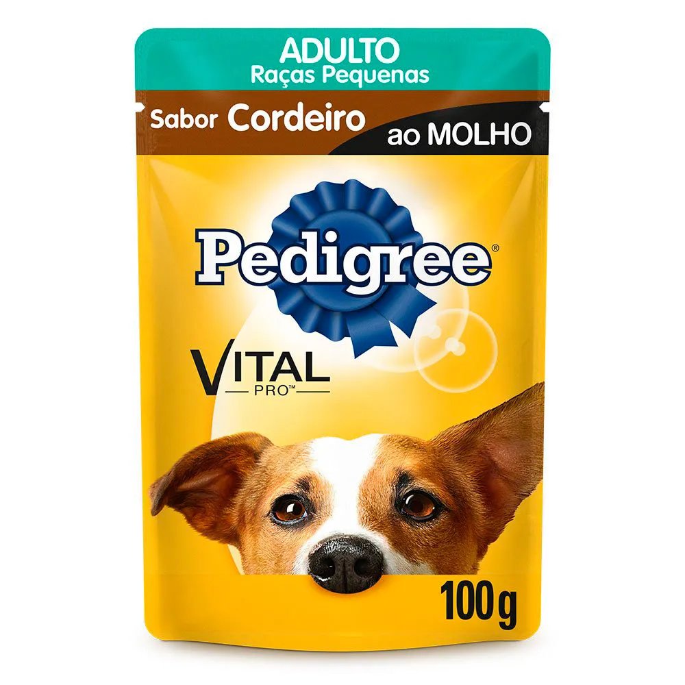 PEDIGREE SACHÊ ARP CORDEIRO AO MOLHO 100G
