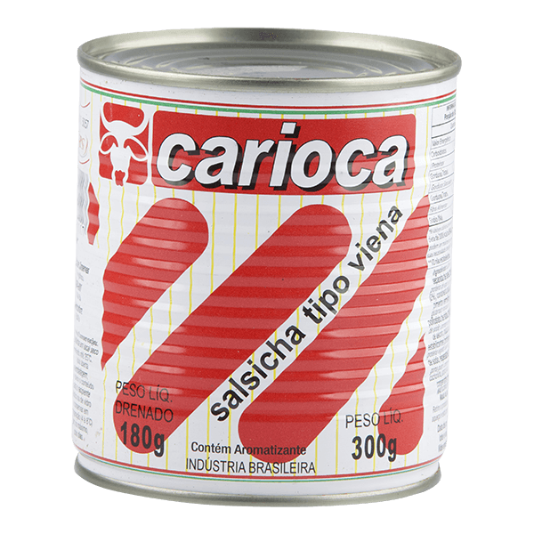SALSICHAS 180GR TIPO VIENA CARIOCA LT