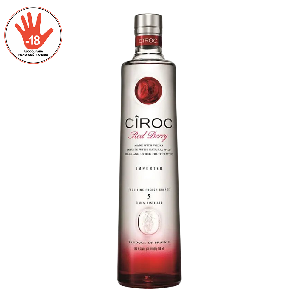 VODKA CIROC RED BERRY 750ML