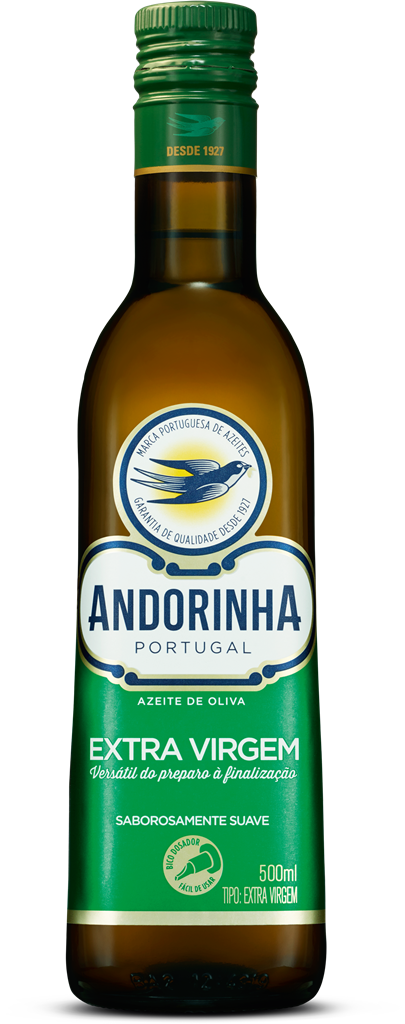 AZEITE EXTRA VIRGEM ANDORINHA VIDRO 500ML