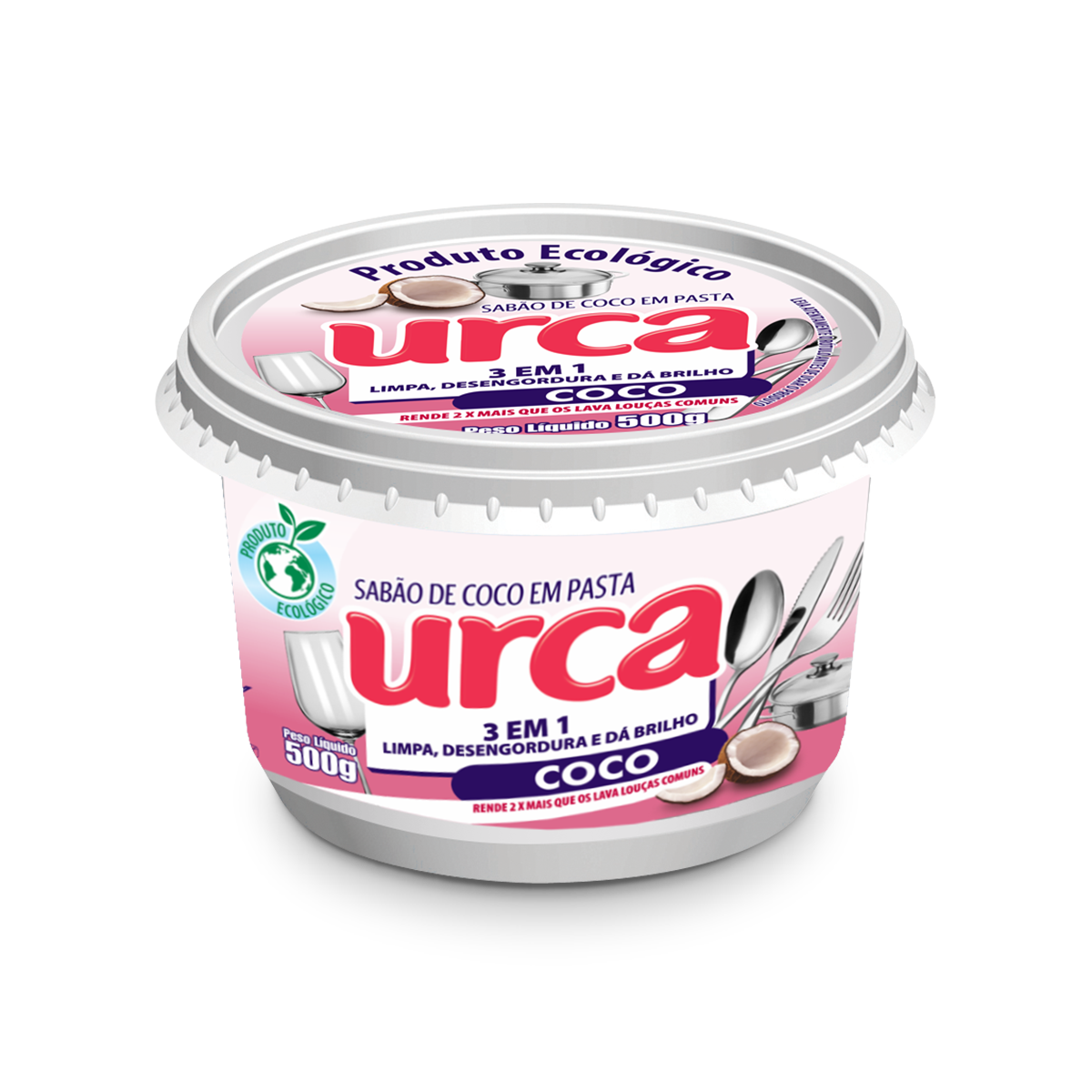 LAVA LOUÇAS EM PASTA URCA COCO 500G