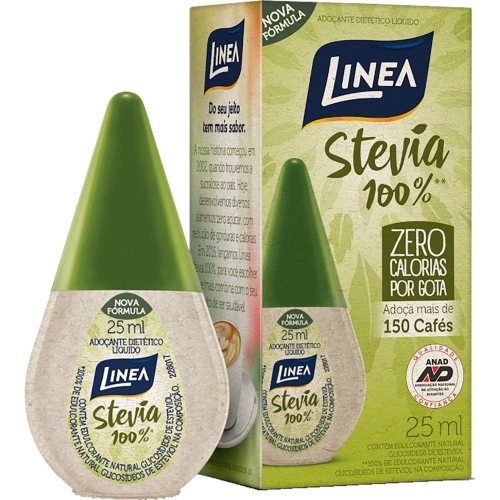 ADOÇANTE STEVIA LÍQUIDO LINEA 25ML