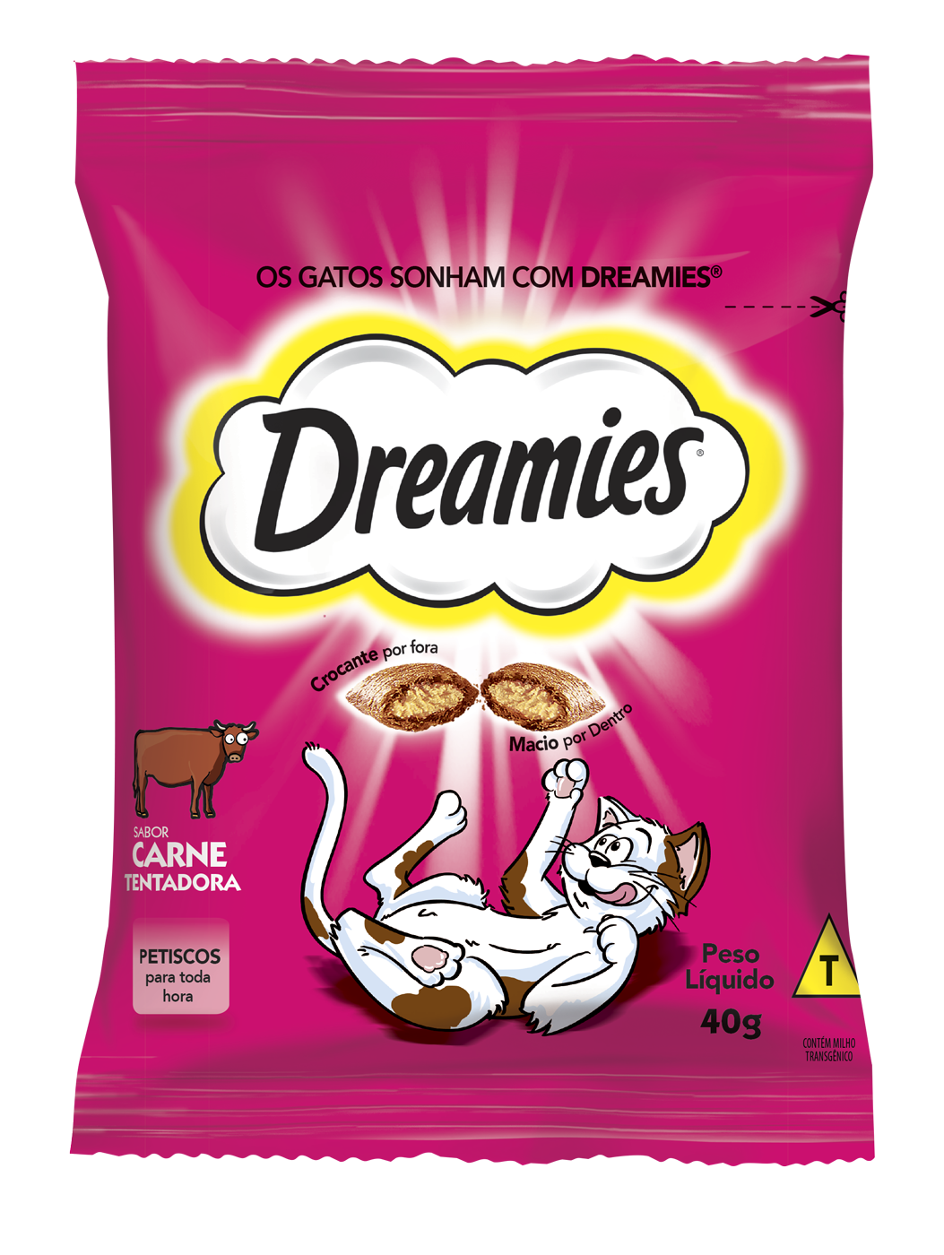 DREAMIES PETISCOS CARNE 40G