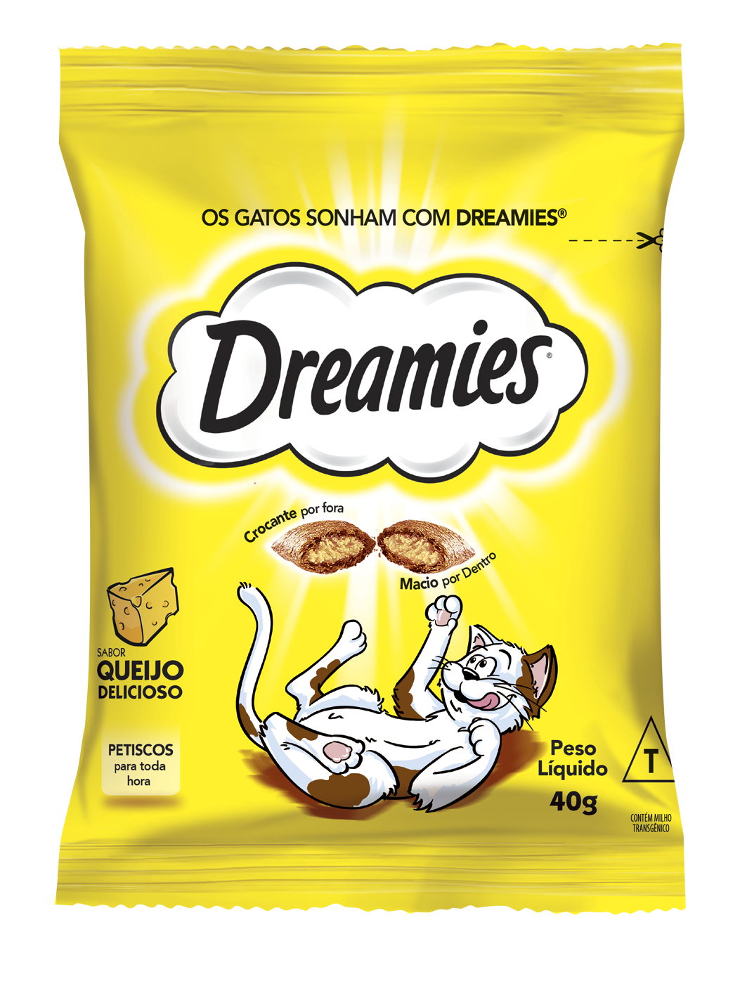 DREAMIES PETISCOS QUEIJO 40G