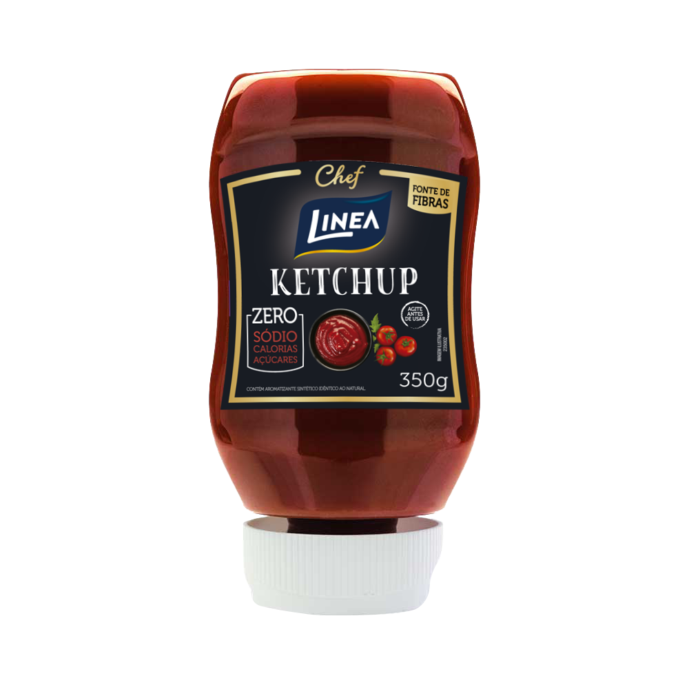 KETCHUP LINEA ZERO 350G