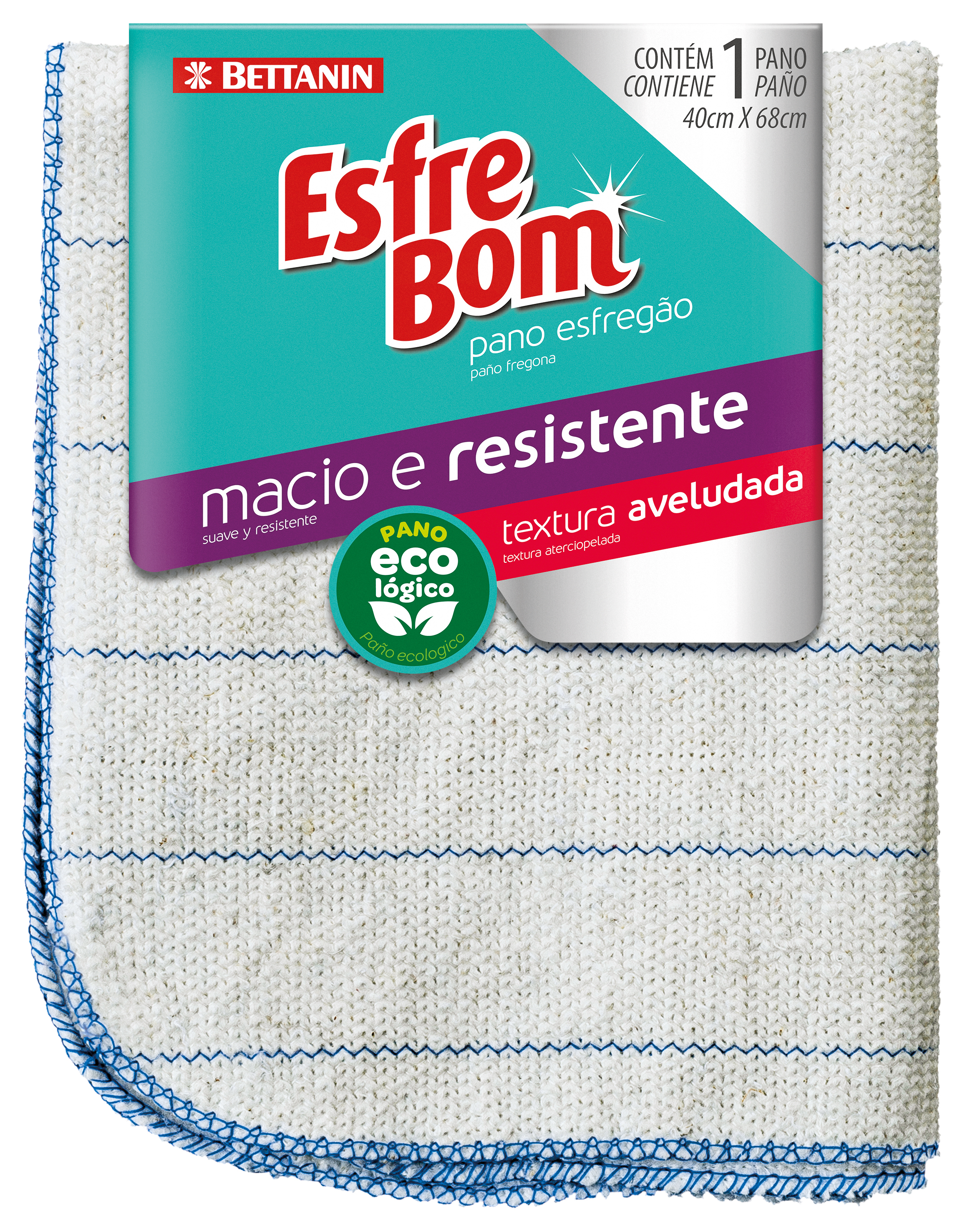 PANO ESFREGÃO ESFREBOM