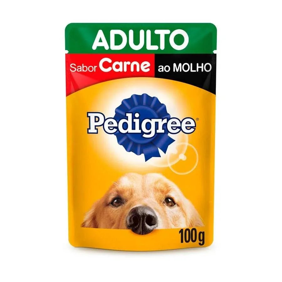 PEDIGREE SACHÊ ADULTO CARNE 100G