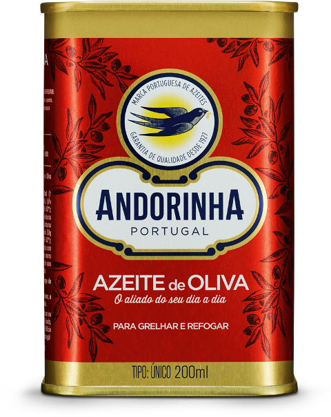 AZEITE TIPÓ ÚNICO ANDORINHA LATA 200ML