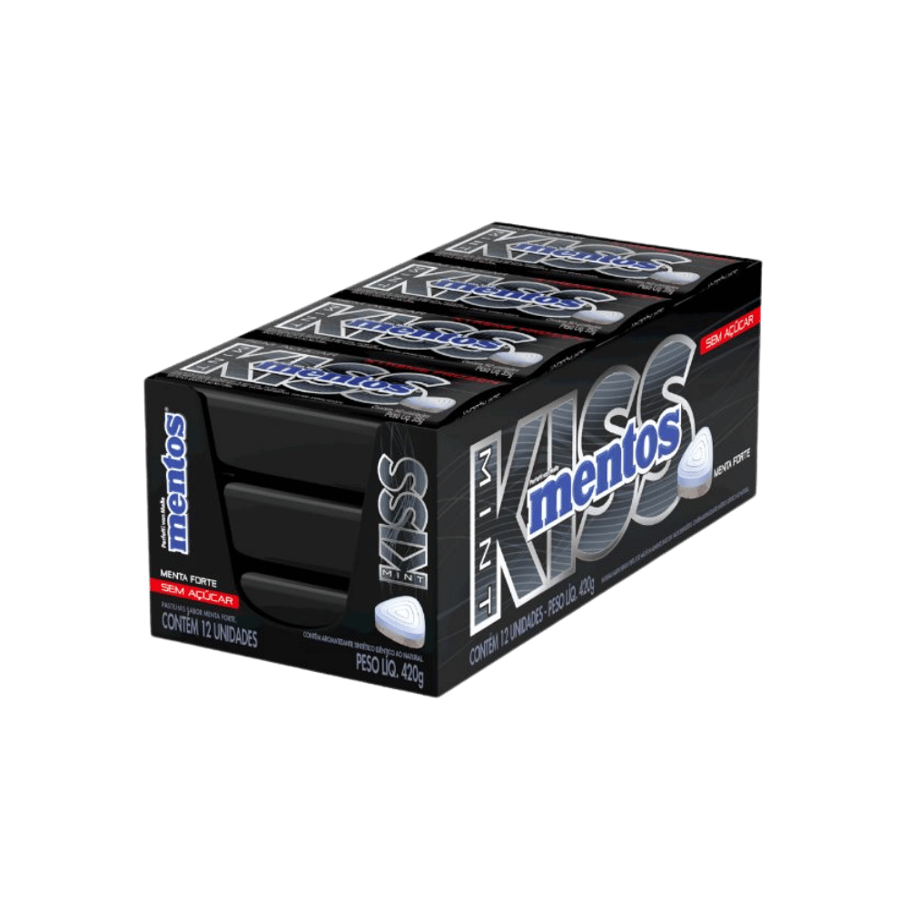 MENTOS KISS EXTREME FROZEN 12X35G 420G