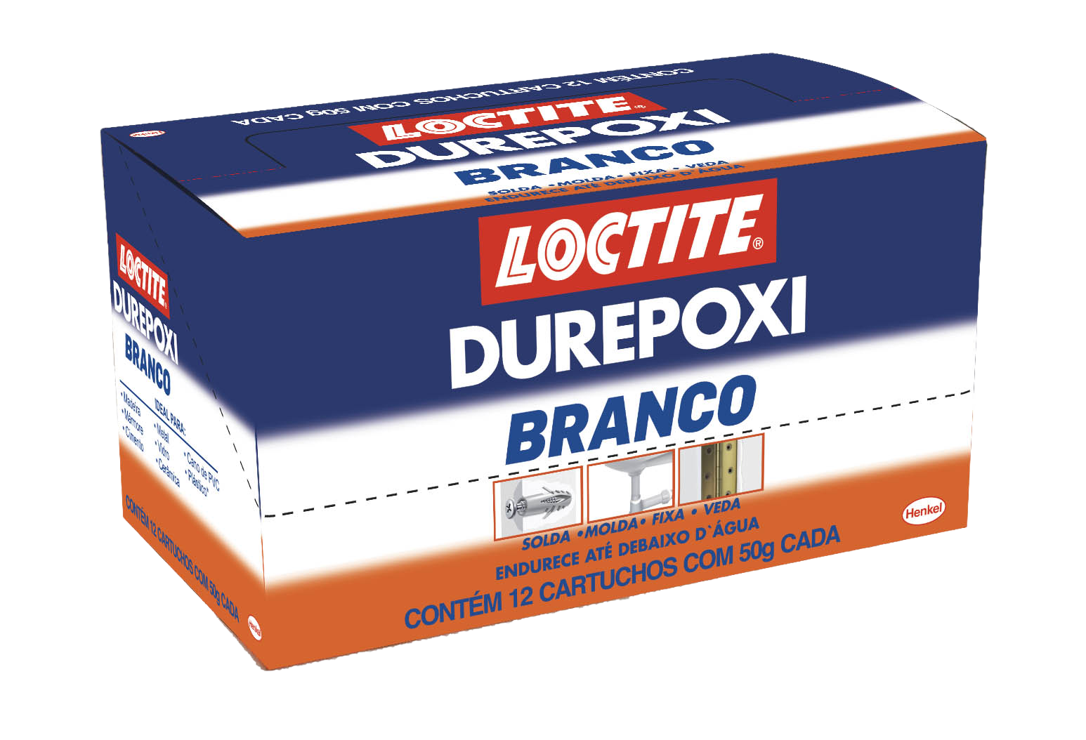 DUREPOXI BRANCO 12X50G