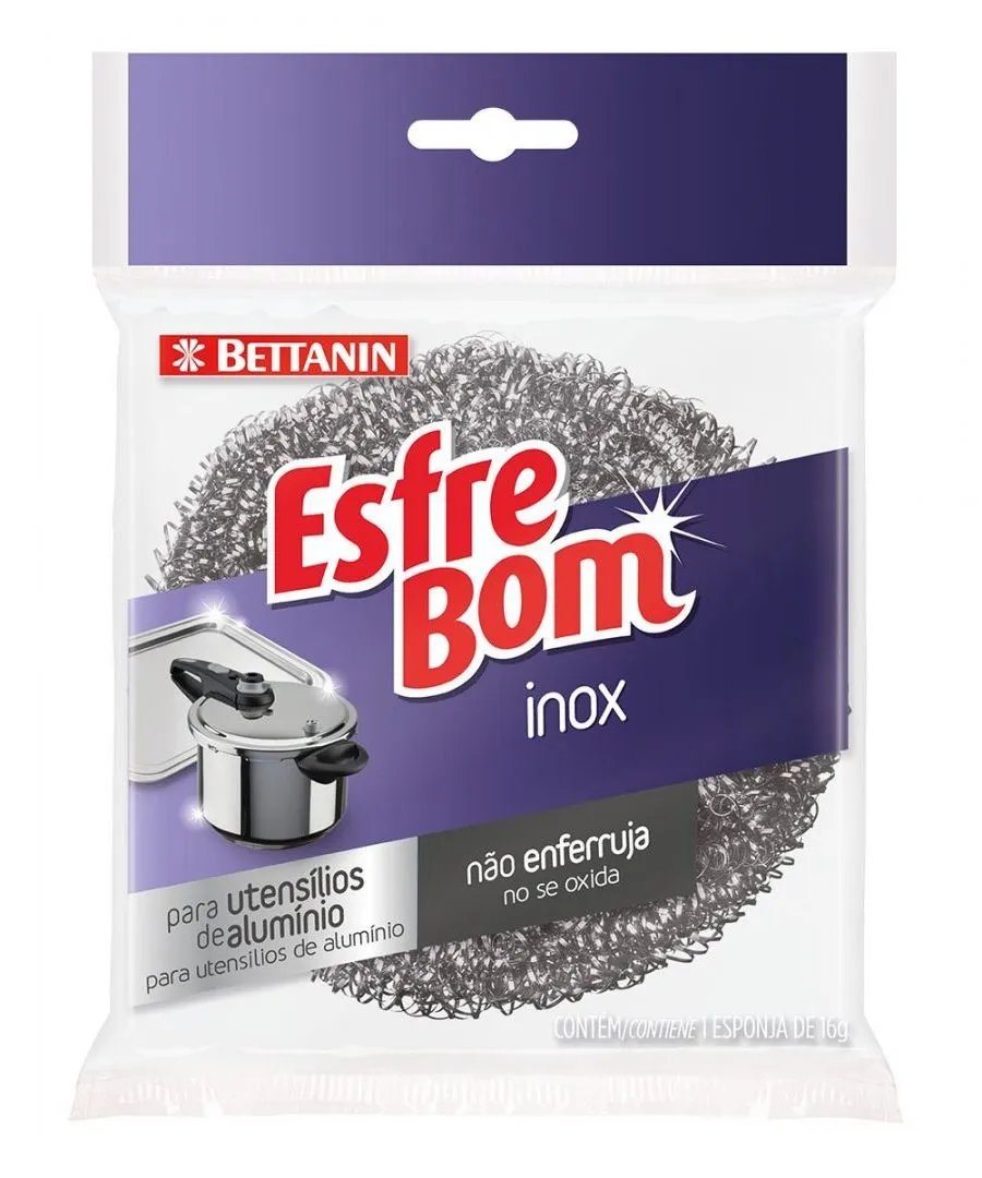 ESPONJA INOX ESFREBOM