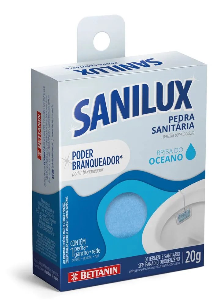 PEDRA SANITARIA SANILUX OCEANO 20G