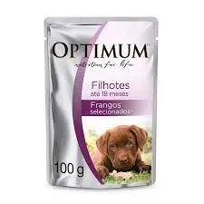 OPTIMUM DOG SACHÊ FILHOTE FRANGO 100G