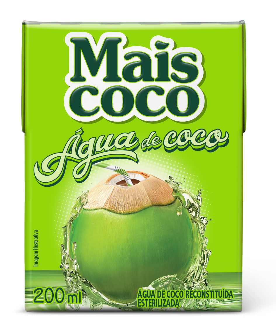 ÁGUA DE COCO MAIS COCO 200ML