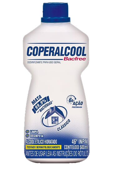 ÁLCOOL COPERALCOOL TRADICIONAL 500ML