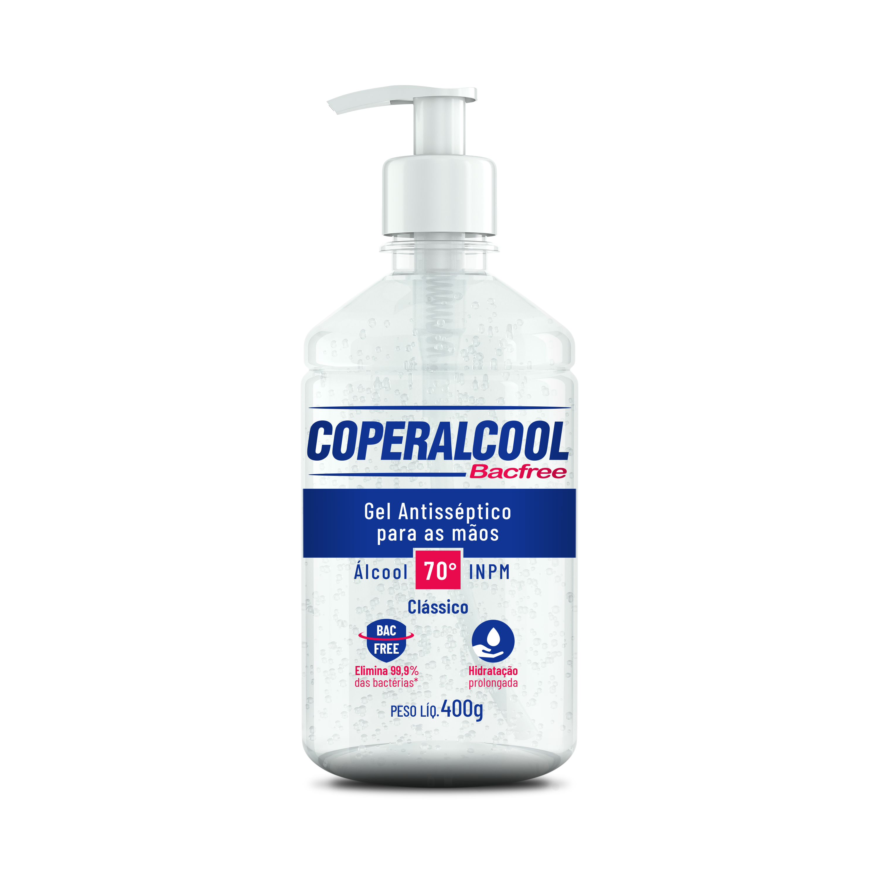 ÁLCOOL GEL COPERALCOOL HIGIENIZANTE 400GR
