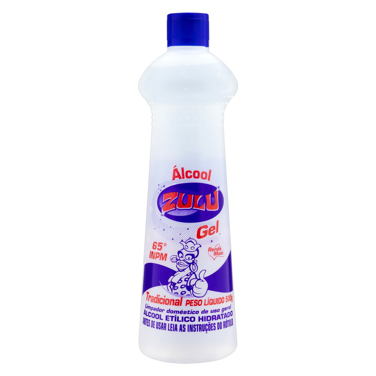 ÁLCOOL GEL ZULU TRADICIONAL 500GR