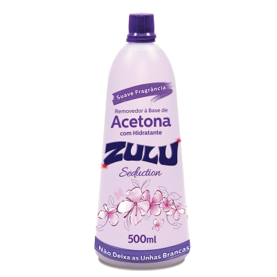 REMOVEDOR DE ESMALTES ZULU SEDUCTION 500ML