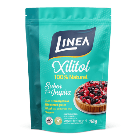 ADOÇANTE DIETÉTICO PÓ LINEA XILITOL 250G