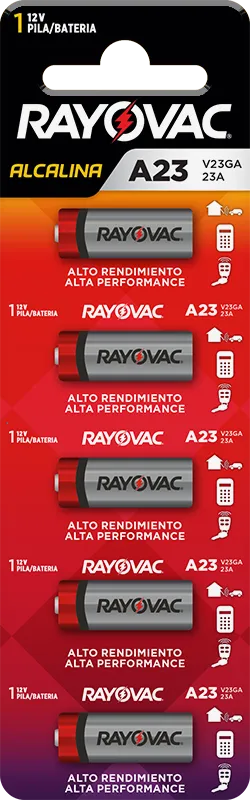PILHA RAYOVAC ELETRÔNICA ALCALINA V23GA-12V COM 5 UND
