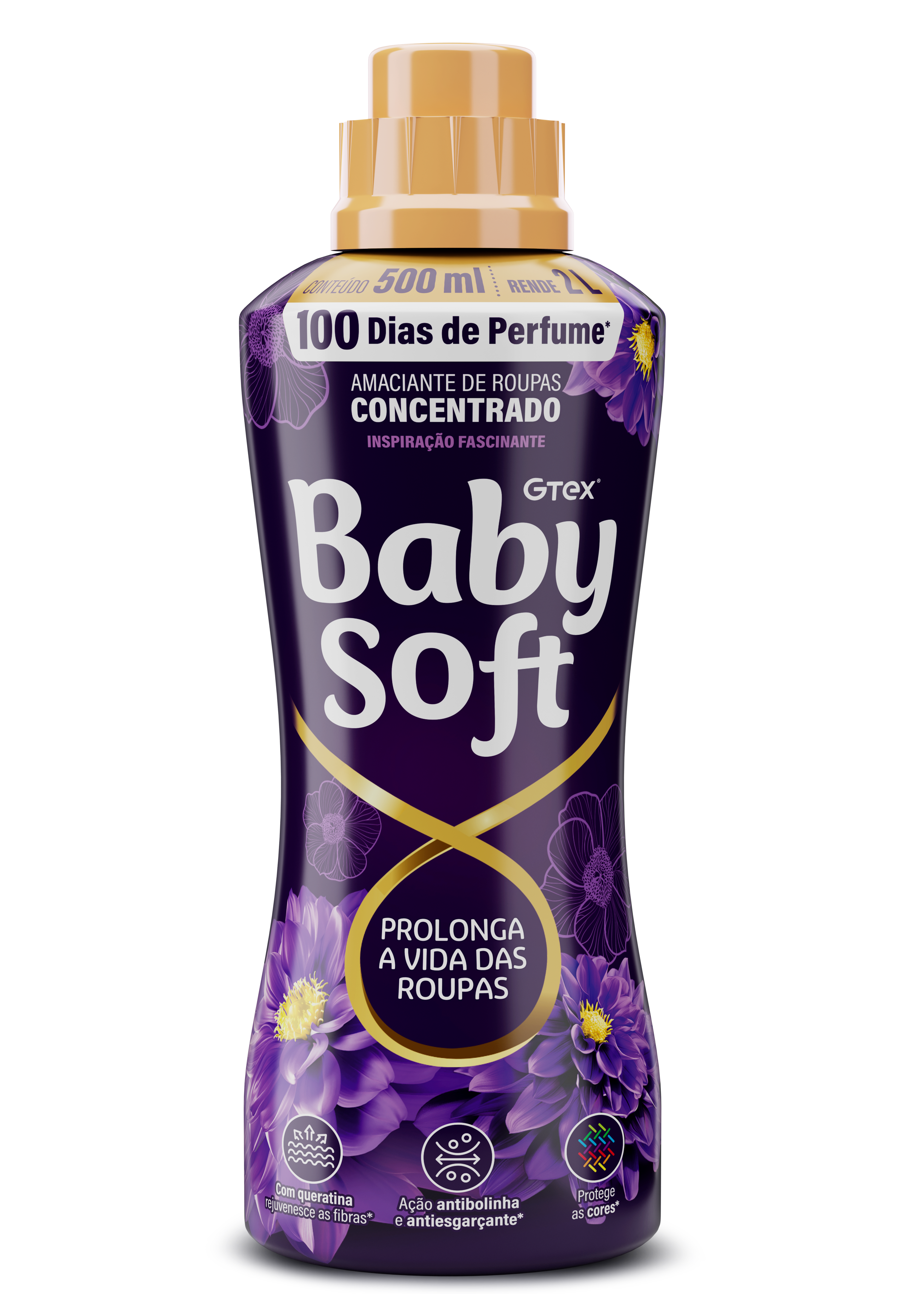 AMACIANTE BABY SOFT CONCENTRADO INSPIRACAO 500ML