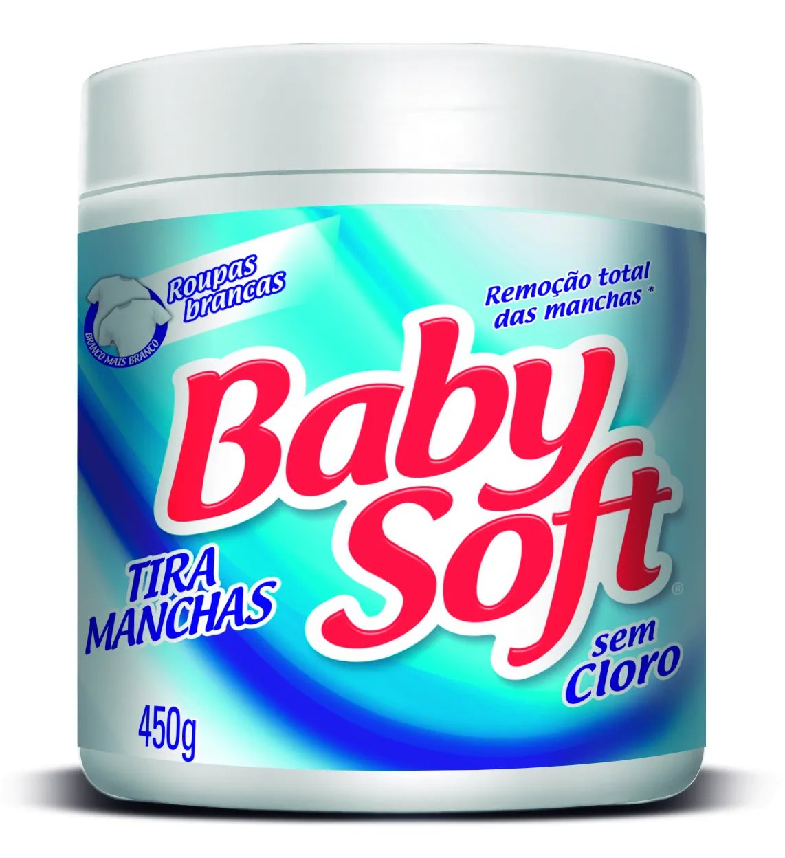 TIRA MANCHAS BABY SOFT ROUPAS BRANCAS 450G