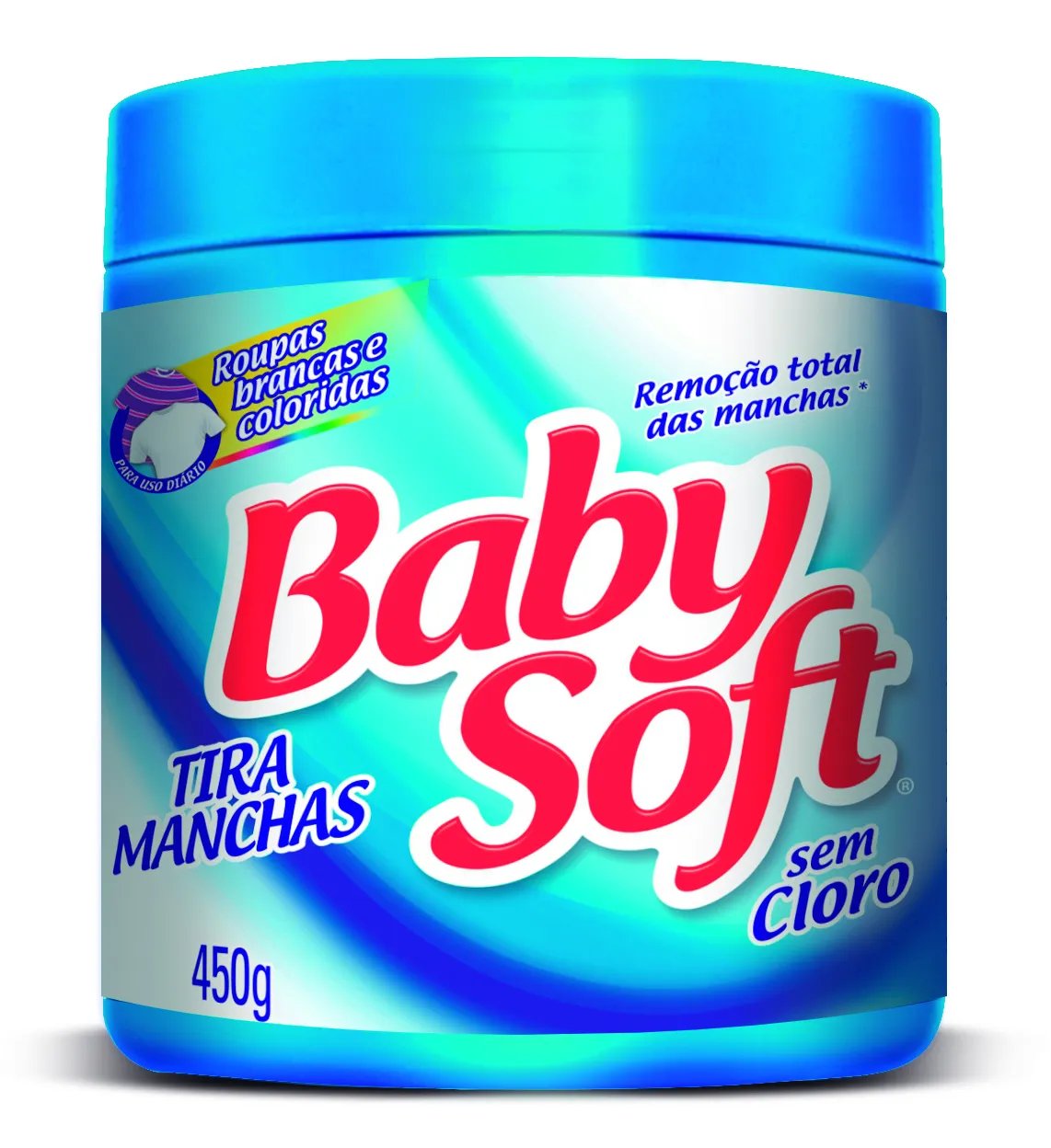 TIRA MANCHAS BABY SOFT ROUPAS COLORIDA 450G