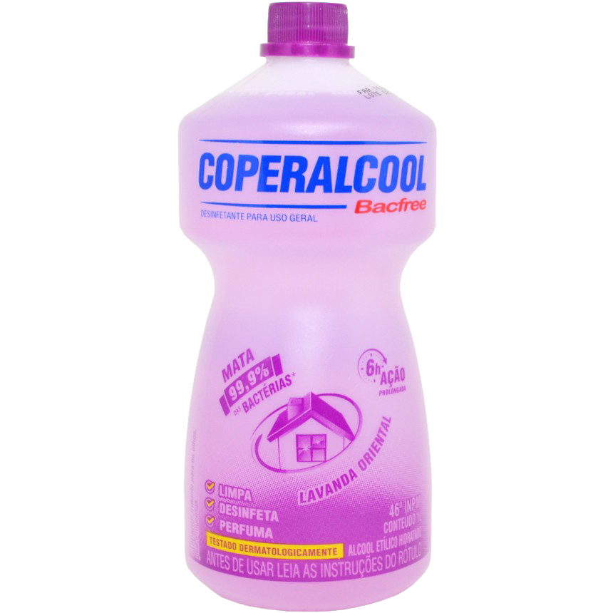 ALCOOL COPERALCOOL LAVANDA BACFREE 1LT