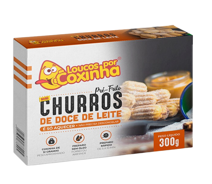 MINI CHURROS LPC DOCE DE LEITE 300GR