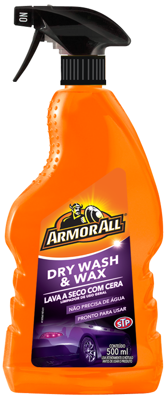 LAVA SECO COM CERA LÍQUIDA ARMOR ALL 500ML