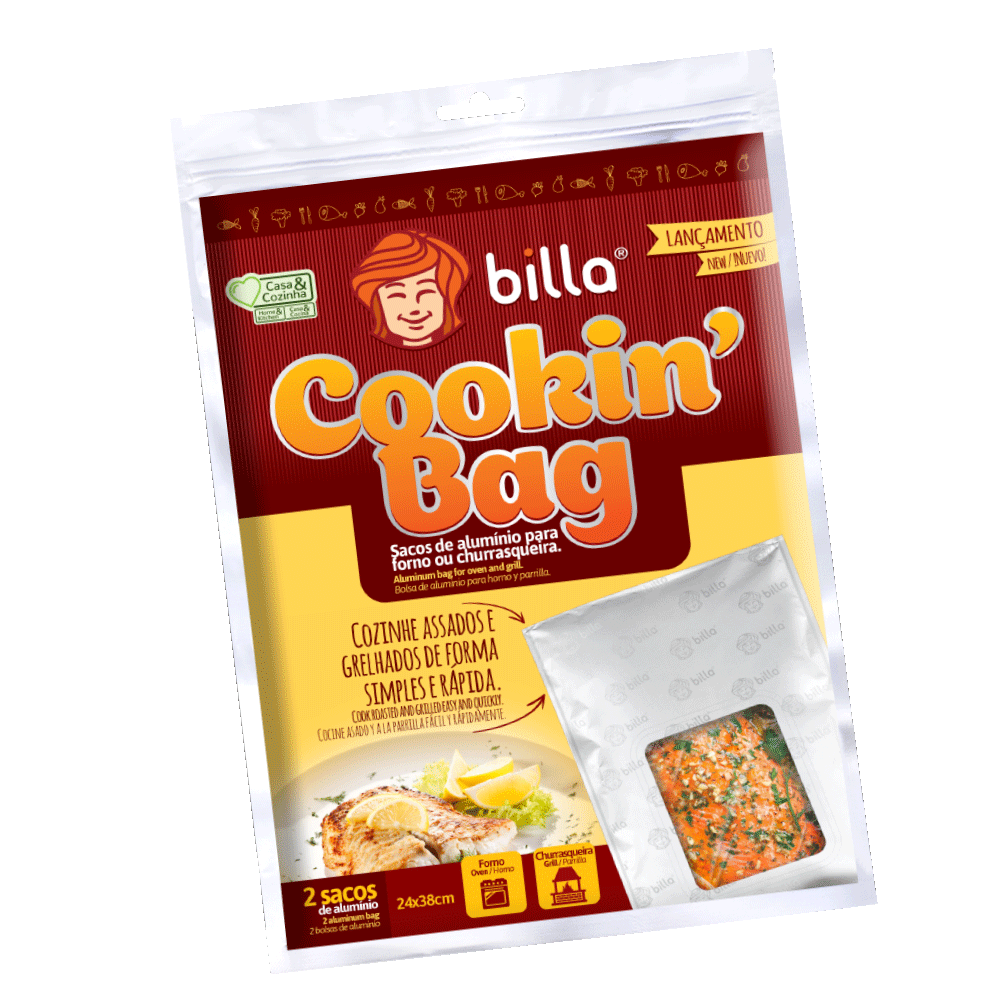 *COOKIN BAG BILLA 38CM COM 2 UND