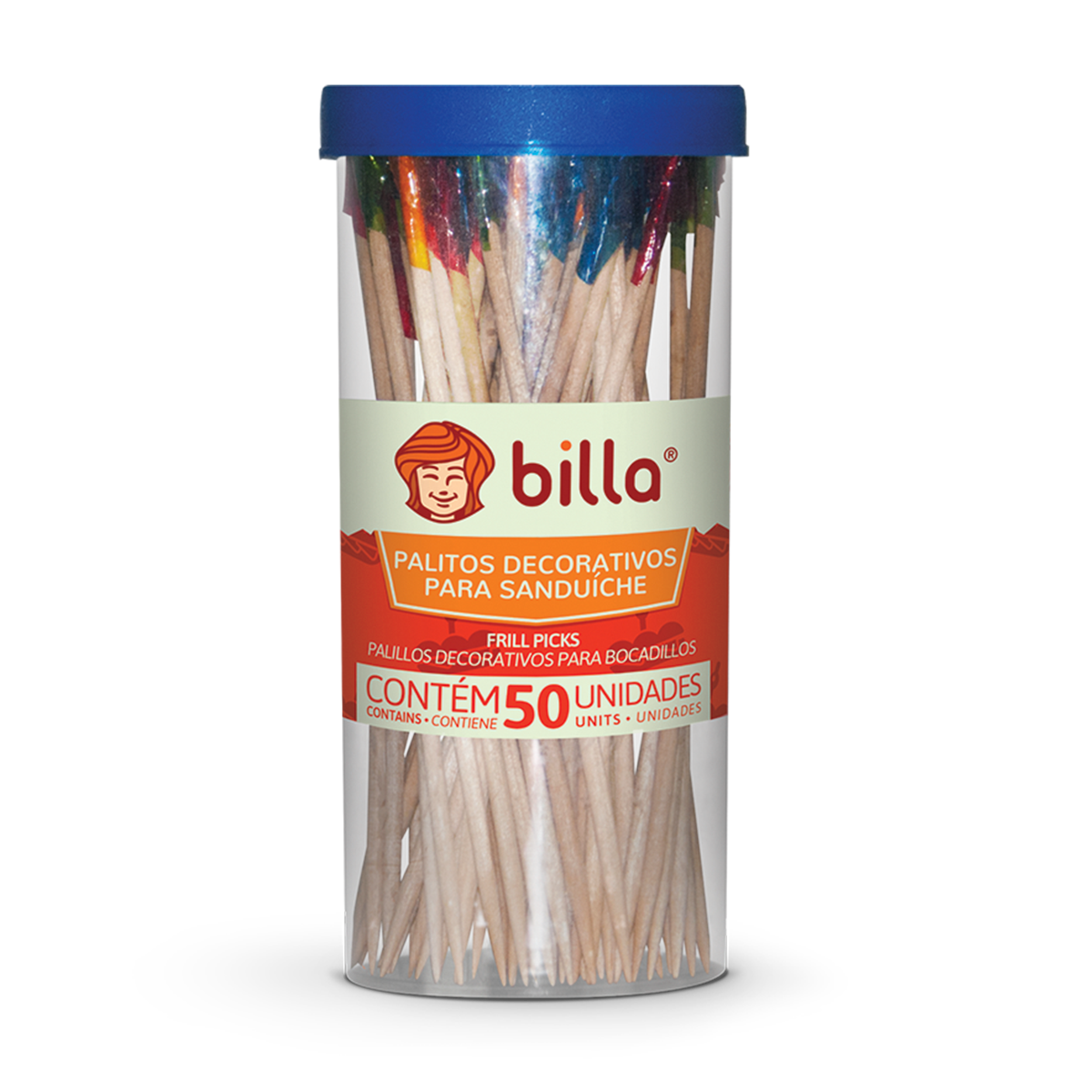 *PALITO PARA SANDUICHE BILLA COM 50 UND