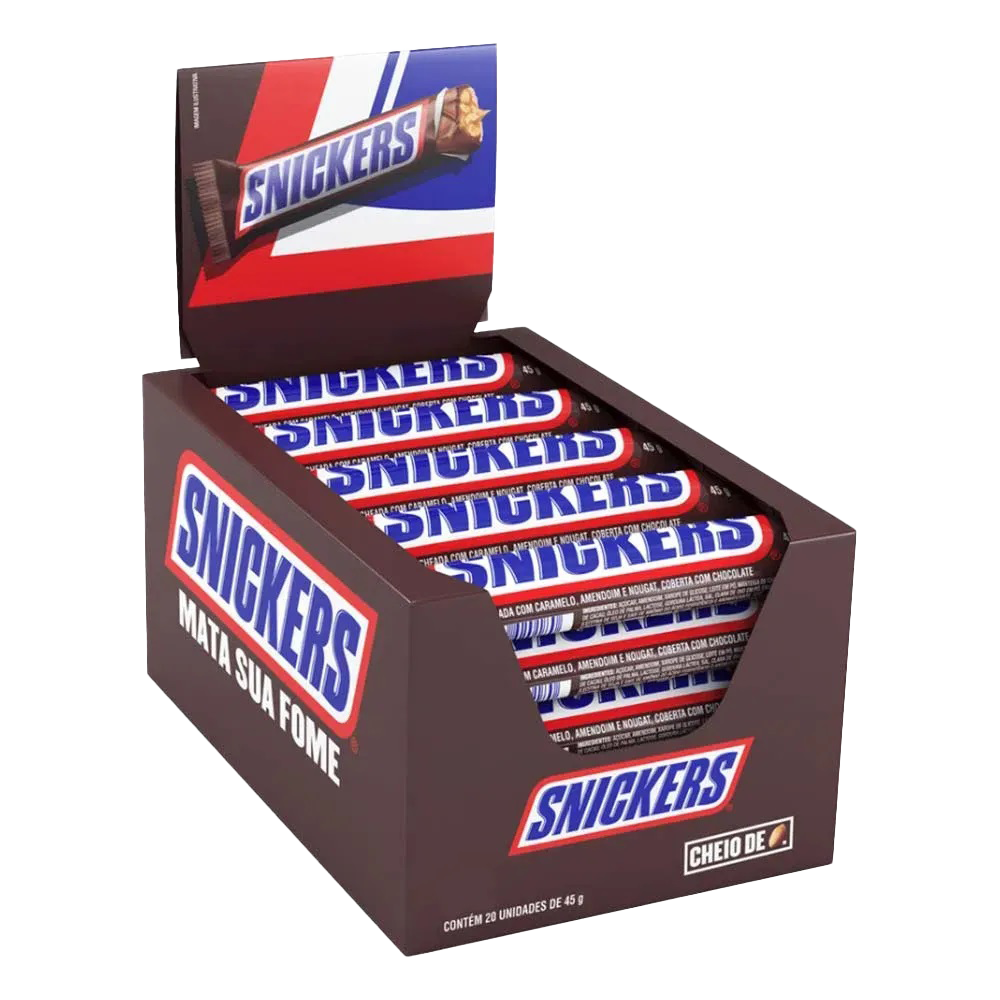 CHOCOLATE SNICKERS ORIGINAL 900G 20X45G
