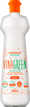 LIMPADOR MULTIUSO VINAGREEN LARANJA 500ML