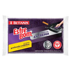 ESPONJA ESFREBOM LIMPEZA EXTREMA UNITÁRIA