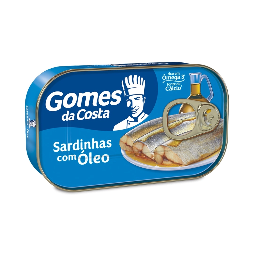 SARDINHA GOMES DA COSTA AO ÓLEO 125G