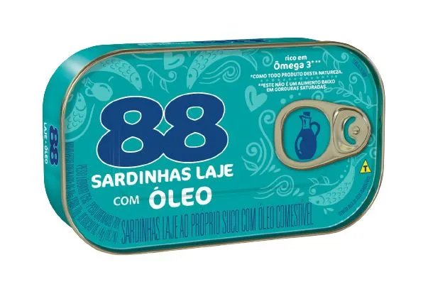SARDINHA LAJE 88 AO ÓLEO 250G