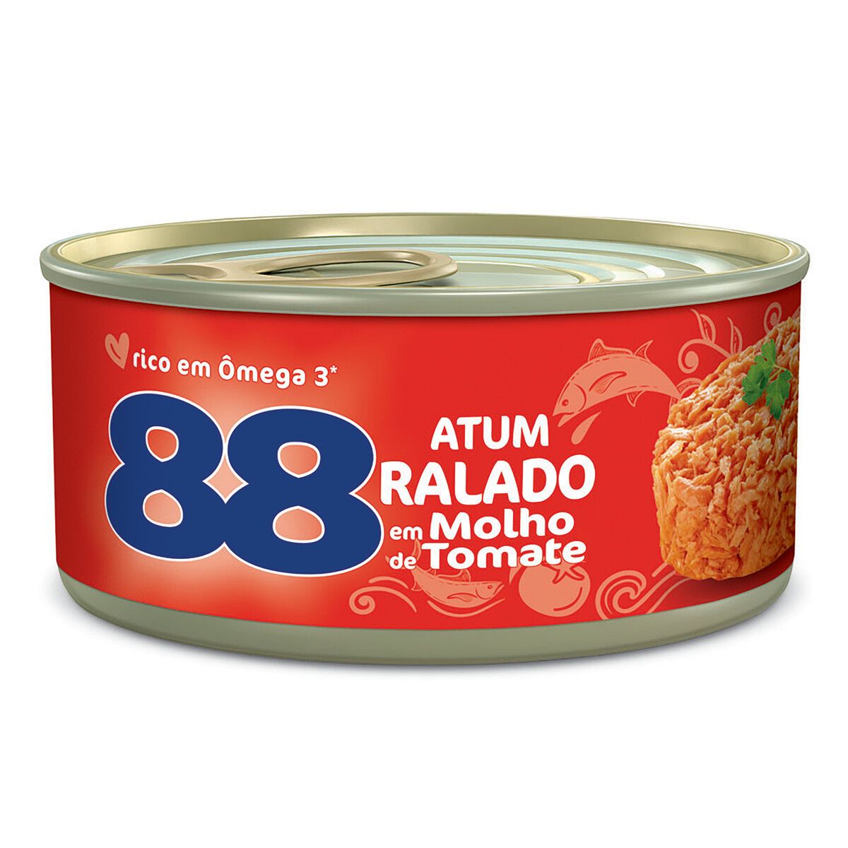 ATUM 88 RALADO MOLHO DE TOMATE 140G