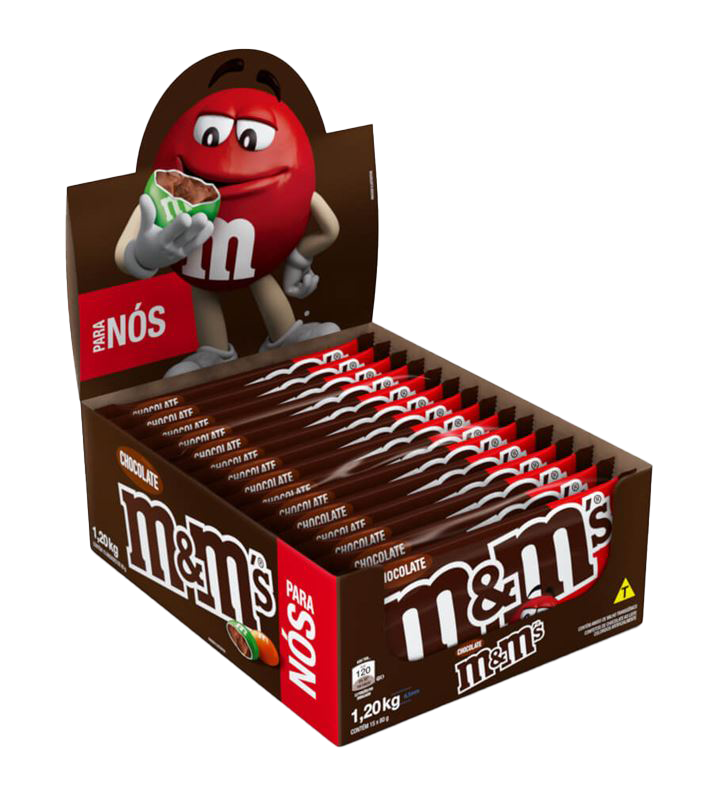 CHOCOLATE M&Ms KING SIZE CHOCOLATE AO LEITE 1,200KG