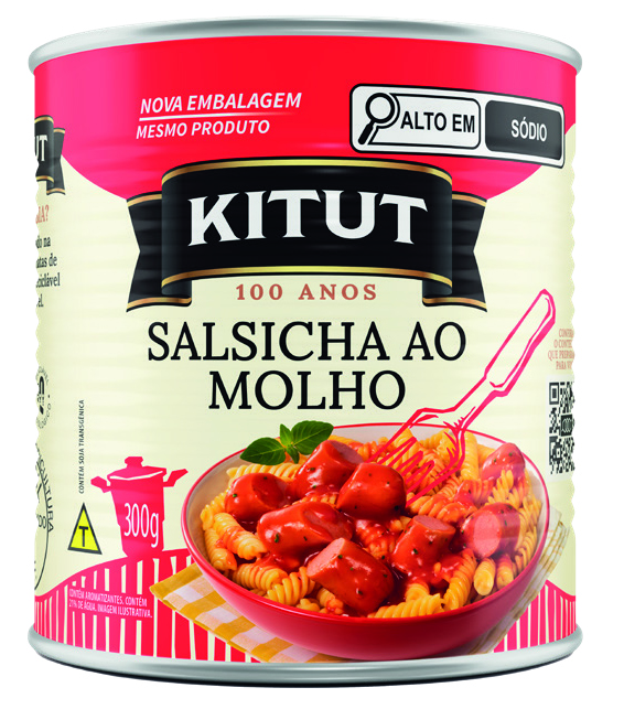 SALSICHAS 300GR AO MOLHO KITUT