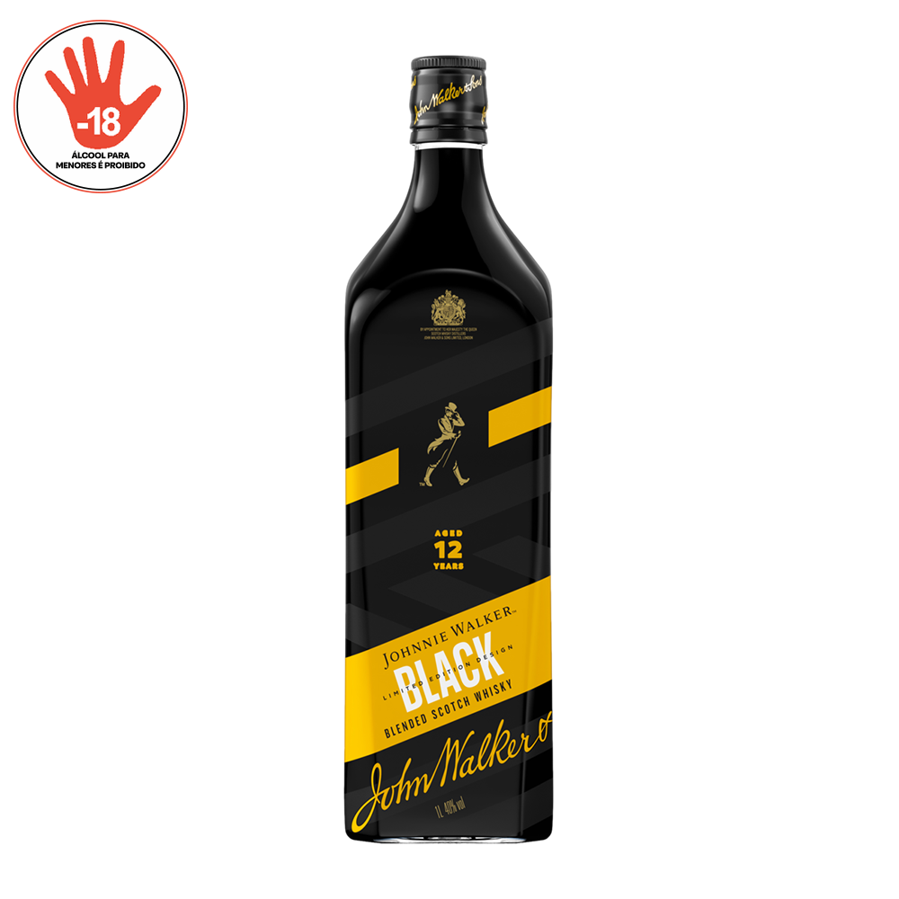 WHISKY JOHNNIE WALKER BLACK ICONS 1000ML